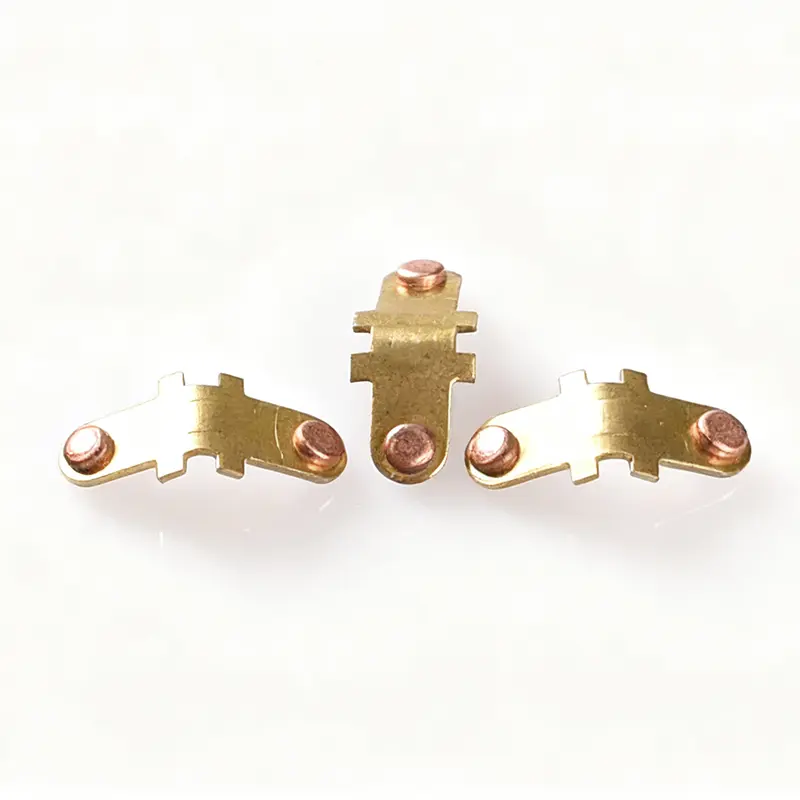 သတ္တုတံဆိပ်ထုခြင်း Terminal Connector လျှပ်စစ် Sliver အဆက်အသွယ်များ